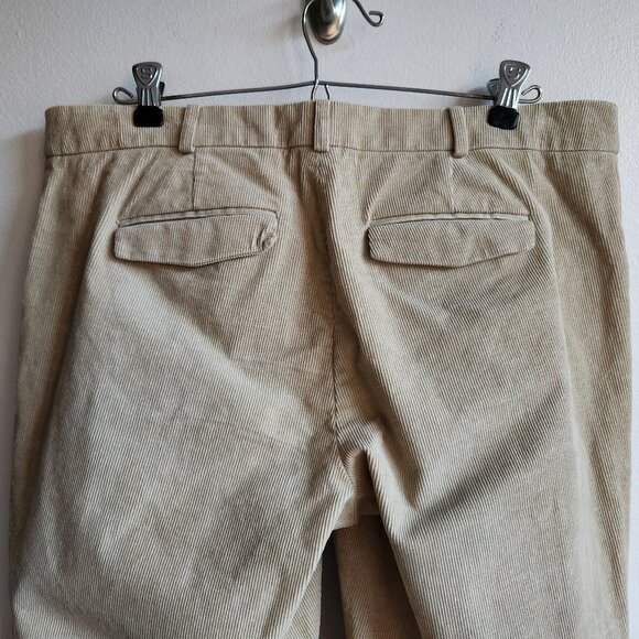 Sz10 Club Monaco Sand Corduroy Flare Pants – EUC - Picture 10 of 13